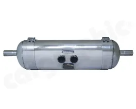 Cargraphic Silencer Super Sound Version with Round 89mm|Slash Cut|Open Tailpipes Porsche Boxster 00-04