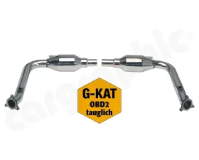 Cargraphic Catalytic Converter Set Obd2 Compliant Porsche Boxster 97-00