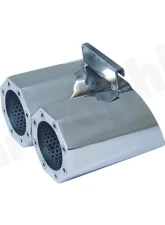 Cargraphic Silencer Tuv Sound Version with 2x89mm Octagon Perforated Tailpipe Porsche Boxster 00-04                                     - CARP86SETOCT - Image 3