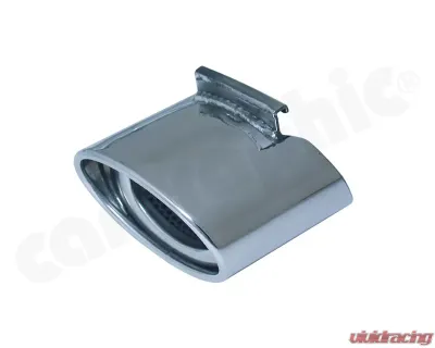 Cargraphic Silencer Super Sound Version with with 1x150x95mm Oval Porsche Boxster 00-04 - CARP86SETSO