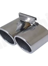 Cargraphic Silencer Super Sound Version with 2x89mm Tailpipes Porsche Boxster 00-04                                     - CARP86SETSR35 - Image 3