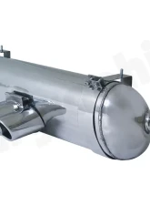 Cargraphic Silencer Super Sound Version with with 1xtripipe Tailpipes Porsche Boxster 00-04                                     - CARP86SETSTRIR - Image 5