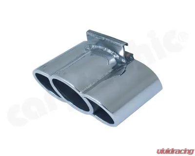 Cargraphic Silencer Super Sound Version with with 1xtripipe Tailpipes Porsche Boxster 00-04 - CARP86SETSTRIR
