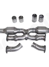 Cargraphic Catalytic Converter X-Pipe with Bischoff Flange Connection Porsche 993 93-98                                     - CARP93NGTKATXB - Image 5