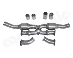 Cargraphic Catalytic Converter X-Pipe with Gillet Flange Connection Porsche 993 93-98