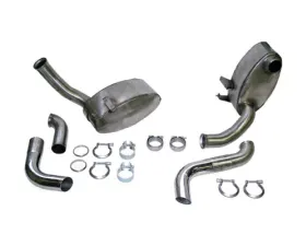 Cargraphic Motorsport Exhaust System High Flow Silencer Porsche 996 GT3 02-05