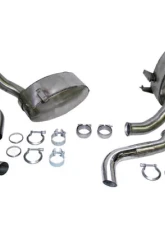 Cargraphic Motorsport Exhaust System High Flow Silencer Porsche 996 GT3 02-05                                     - CARP96CUPETGT3 - Image 2