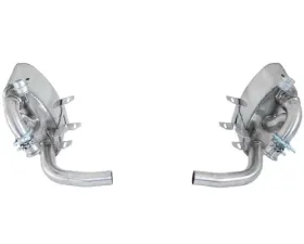 Cargraphic Exhaust System with integrated flaps Porsche 996 C2/C4 98-05