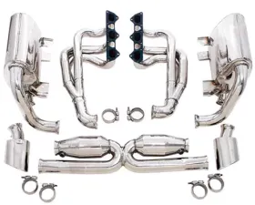 Cargraphic R-Exhaust System Porsche 996 GT3 incl RS 04-05