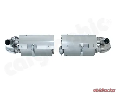 Cargraphic Turbo Back Exhaust System Super Sound Porsche 996 C2/C4 98-05 - CARP96TETSKATER