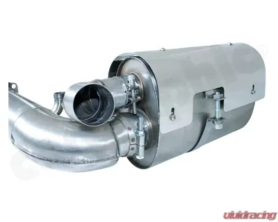 Cargraphic Turbo Back Exhaust System Super Sound Porsche 996 C2/C4 98-05 - CARP96TETSKATER