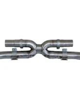 Cargraphic Center Silencer Replacement X-Pipe w/ Collision Porsche 997.2 Carrera 09-11                                     - CARP97DFISILX - Image 3