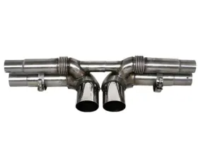 Cargraphic Lightweight Rear Silencer Replacement Non-Silenced Porsche 991 GT3 14-16