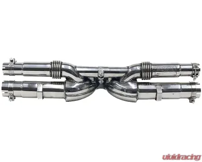 Cargraphic Lightweight Rear Silencer Replacement Non-Silenced Porsche 991 GT3 14-16 - CARP97GT3ETSER