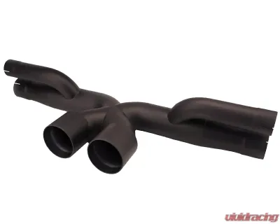 Cargraphic Brushed Stainless Finish Lightweight Rear Silencer Replacement Porsche 991 GT3 14-16 - CARP97GT3ETX