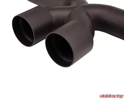 Cargraphic Brushed Stainless Finish Lightweight Rear Silencer Replacement Porsche 991 GT3 14-16 - CARP97GT3ETX