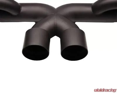Cargraphic Brushed Stainless Finish Lightweight Rear Silencer Replacement Porsche 991 GT3 14-16 - CARP97GT3ETX