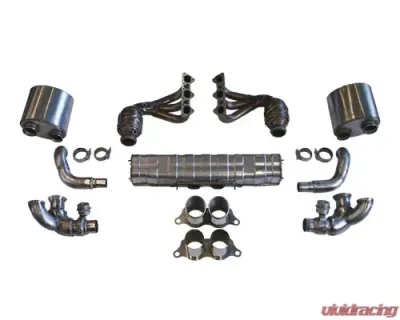 Cargraphic Exhaust Kit 1 Weight Reducing Version Porsche 997 GT3 07-09 - CARP97GT3KIT1