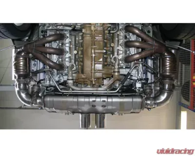 Cargraphic Exhaust Kit 1 Weight Reducing Version Porsche 997 GT3 07-09 - CARP97GT3KIT1