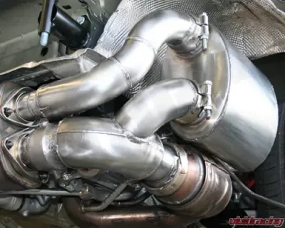 Cargraphic Exhaust Kit 1 Weight Reducing Version Porsche 997 GT3 07-09 - CARP97GT3KIT1
