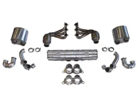 Cargraphic Exhaust Kit 2 Quieter Motorsport Version Porsche 997 GT3 07-09