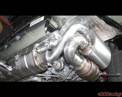 Cargraphic Exhaust Kit 2 Quieter Motorsport Version Porsche 997 GT3 07-09 - CARP97GT3KIT2