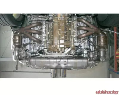 Cargraphic Exhaust Kit 2 Quieter Motorsport Version Porsche 997 GT3 07-09 - CARP97GT3KIT2