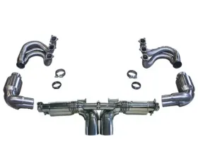 Cargraphic Exhaust Kit 5 Performance Lightweight Version w/o Flaps Porsche 997.2 GT3 10-11