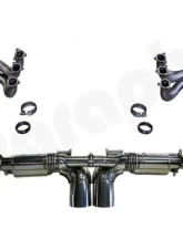 Cargraphic Exhaust Kit 5 Performance Lightweight Version w/o Flaps Porsche 997 GT3 07-09                                     - CARP97GT3KIT5LW - Image 3