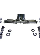 Cargraphic Exhaust Kit 5 Performance Lightweight Version w/o Flaps Porsche 997 GT3 07-09                                     - CARP97GT3KIT5LW - Image 2