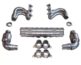 Cargraphic Exhaust Kit 5 Performance Version w/o Flaps Porsche 997 GT3 07-09