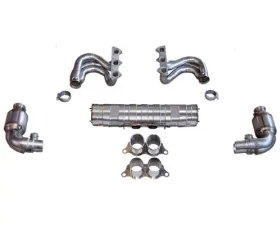 Cargraphic Exhaust Kit 6 Performance Version w/ Flaps Porsche 997.2 GT3 10-11