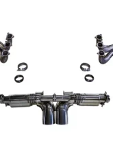 Cargraphic Exhaust Kit 6 Performance Lightweight Version w/ Flaps Porsche 997.2 GT3 10-11                                     - CARP97GT3KIT6LW38 - Image 2