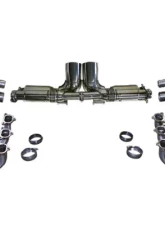 Cargraphic Exhaust Kit 6 Performance Lightweight Version w/ Flaps Porsche 997.2 GT3 10-11                                     - CARP97GT3KIT6LW38 - Image 2