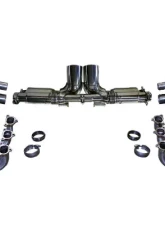 Cargraphic Exhaust Kit 6 Performance Lightweight Version w/ Flaps Porsche 997 GT3 07-09                                     - CARP97GT3KIT6LW - Image 2