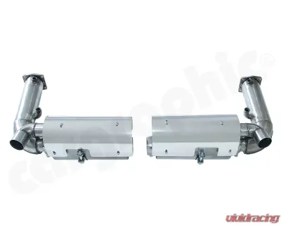 Cargraphic Turbo Back Exhaust System Race Super Sound Porsche 997 GT3 07-09 RACE USE ONLY - CARP97TETSKATER