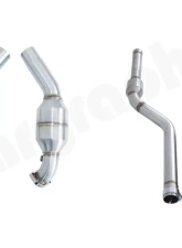 Cargraphic Catalytic Converter Set Obd2 Compliant Mercedes-Benz C-Class 08-17                                     - CARW204C63KATOBD2 - Image 2