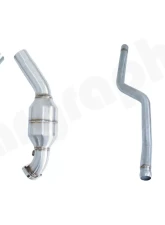 Cargraphic Catalytic Converter Set Obd2 Compliant Mercedes-Benz C-Class 08-17                                     - CARW204C63KATOBD2 - Image 2