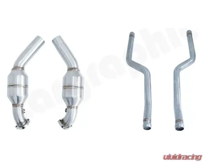 Cargraphic Catalytic Converter Set Obd2 Compliant Mercedes-Benz C-Class 08-17 - CARW204C63KATOBD2