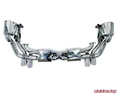 Cargraphic Sport Exhaust System EC-Approved TUV Version Porsche 991 Carrera - PERP91KITEC