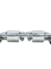 Cargraphic Sport Exhaust System EC-Approved TUV Version Porsche 991 Carrera                                     - PERP91KITEC - Image 2