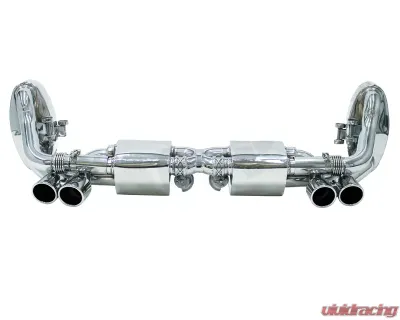 Cargraphic Sport Exhaust System EC-Approved TUV Version Porsche 991 Carrera - PERP91KITEC