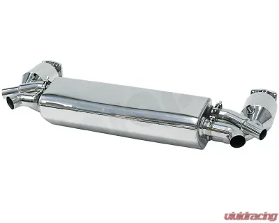 Cargraphic Turbo Back Exhaust System TUV Sound Version Porsche 991 Turbo | S - PERP91TETR