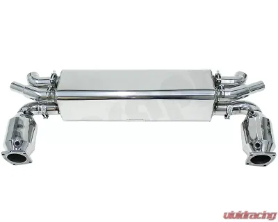 Cargraphic Turbo Back Exhaust System TUV Sound Version Porsche 991 Turbo | S - PERP91TETR