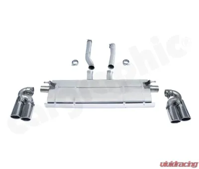 Cargraphic Silencer Super Sound Volkswagen Touareg 3.0L V6 Tsi Supercharged And Hybrid Version 11-17 - PERVW7PT30ET