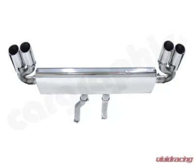 Cargraphic Silencer Super Sound Volkswagen Touareg 3.0L V6 Tsi Supercharged And Hybrid Version 11-17 - PERVW7PT30ET
