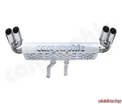Cargraphic Silencer Super Sound Volkswagen Touareg 3.0L V6 Tsi Supercharged And Hybrid Version 11-17 - PERVW7PT30ET