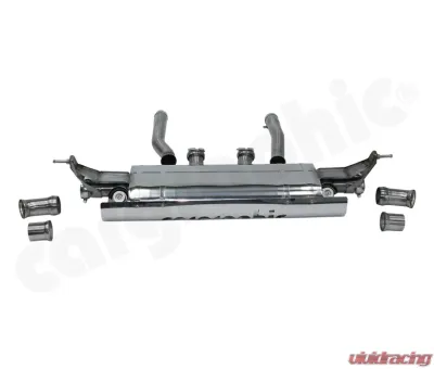 Cargraphic Silencer With Flaps Sound | Super Sound Volkswagen Touareg 11-17 - PERVW7PT30ETFLAP