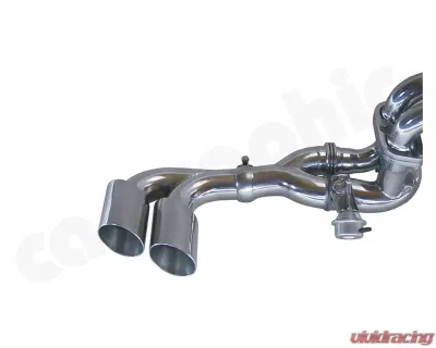 Cargraphic Tailpipe Set with Flaps Ferrari 430 04-09 - CARFE430ER
