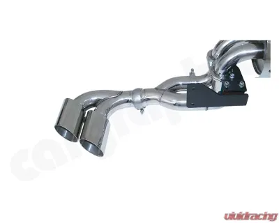 Cargraphic Tailpipe Set with Flaps Ferrari 430 04-09 - CARFE430ER